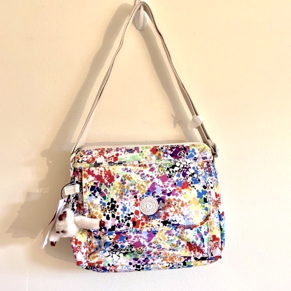 Kipling Handbags - KIPLING Aisling NWT Color 174 Colorburst multicolor Nylon Crossbody bag